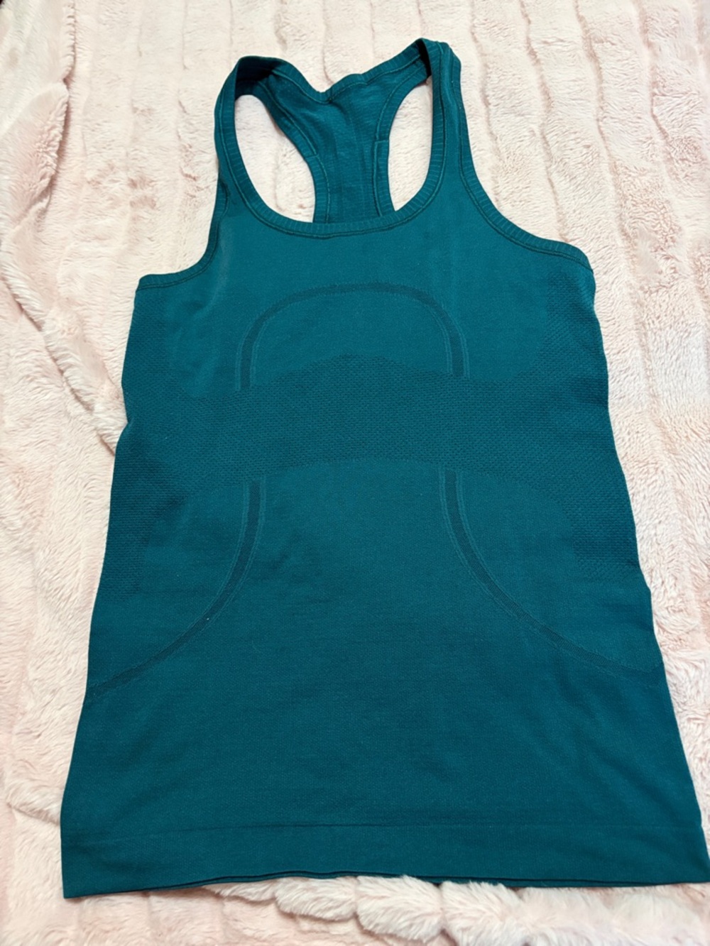 lululemon athletica Teal Green Racerback Tank